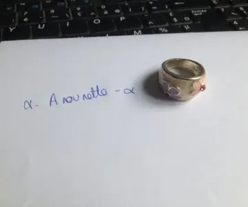 bague fleurs, Camaïeu