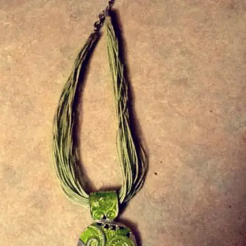 collier rond, vintage., Bijoux Brigitte