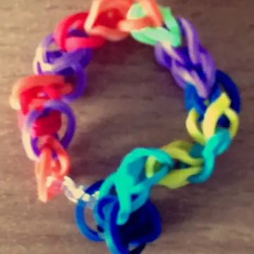 bracelet multicouleur, taille unique., Inconnue
