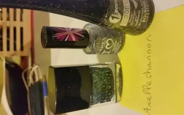 lot de 3 vernis à paillettes, Bourjois