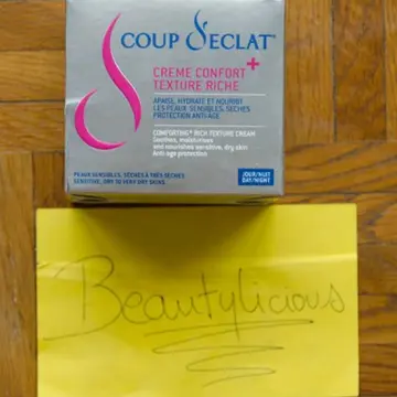 Crème confort riche anti âge, Coup d'éclat