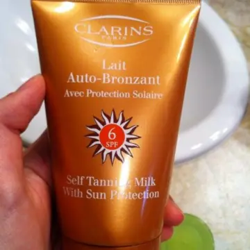 autobronzant protecteur solaire, Clarin's