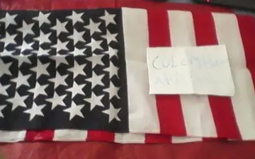Drapeau USA, Inconnue