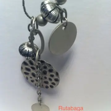 Collier breloques, Inconnue