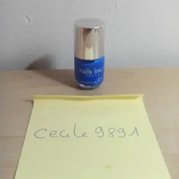 Nails inc vernis bleu électrique, Nails inc London