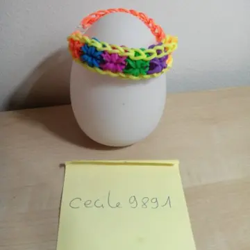 Bracelet élastique loom, Rainbow loom