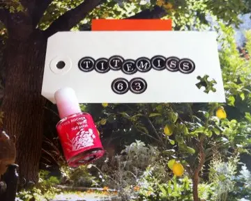 Vernis rose, Yves Rocher