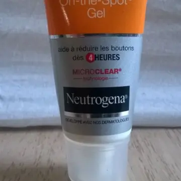 gel on the Spot Visibly Clear., Neutrogena