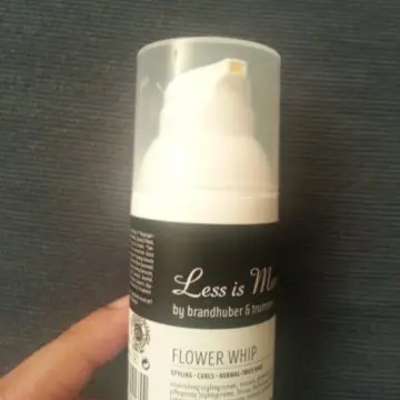 Crème capillaire, Less is more