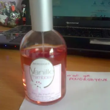 Eau de parfum vanille framboise, Marionnaud