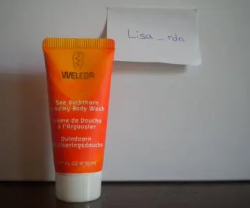 Creme de douche a l'Argousier, Weleda