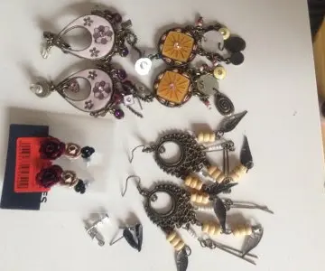 Lot de boucles d'oreille, Boa Moa