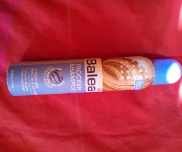 trocken shampoo  shampoing sec, Balea