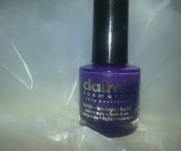 vernis à ongles, Claire's