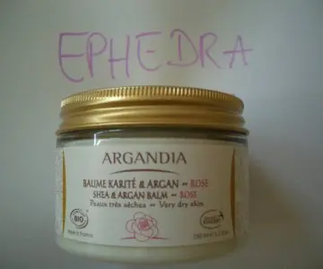 Baume Karité et Argan à la Rose, Argandia