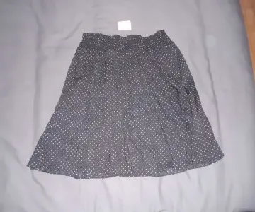 Jupe, taille élastique, à petit pois! Taille 46., Kiabi