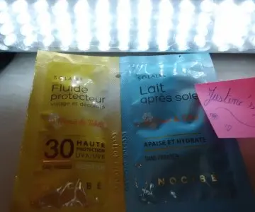 Lot Crème et lait solaire, Visage, décolleté et, Nocibé