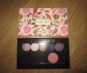 Palette Nocibé 5 fards +1 blush + 1 étui, Nocibé