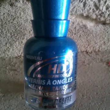 Vernis bleu modélite, Modélite