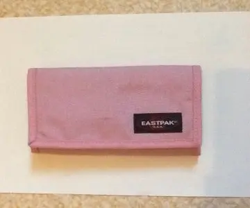 Porte monnaie eastpak rose pale, Eastpak