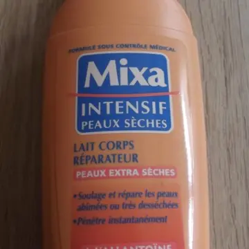 Lait corps réparateur, Mixa