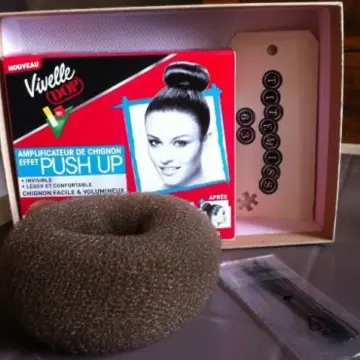 Bun / donut chignon, Dop