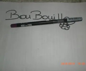crayon yeux violet, BYS maquillage