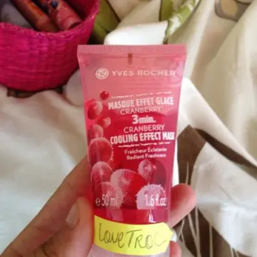 Masque effet glacé cranberry, Yves Rocher