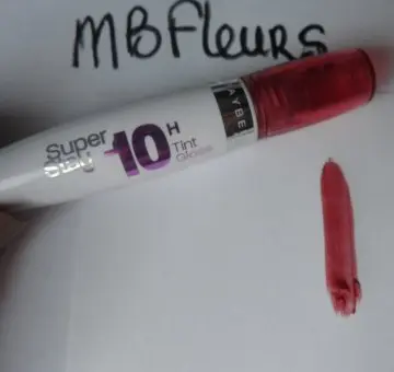 super stay 10h tint gloss, Maybelline