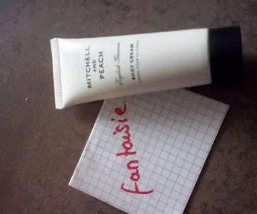 crème pour le corps, Mitchell and Peach