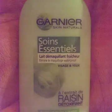 Lait demaquillant fraîcheur, Garnier