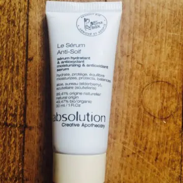 Soin visage hydratant anti soif, Absolution