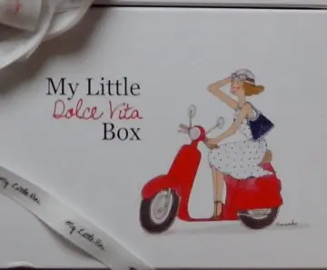My Little Dolce Vita box (boîte vide), Mlb
