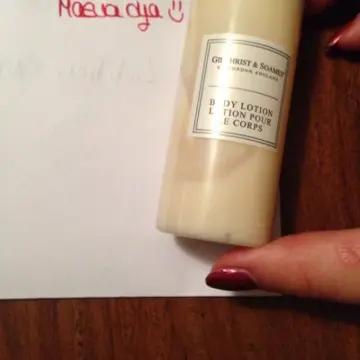 Body lotion, Gilchrist & Soames
