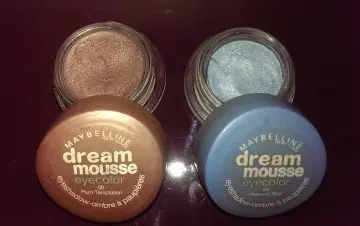 Lot 2 dream mousse eyd color, Maybelline