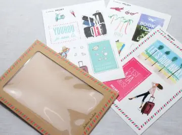 stickers valise my little box, My Little Box