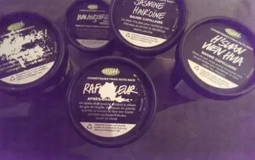 5 pots vide, Lush