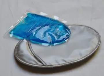 Gant et poche de gel raffraichissants, Braun