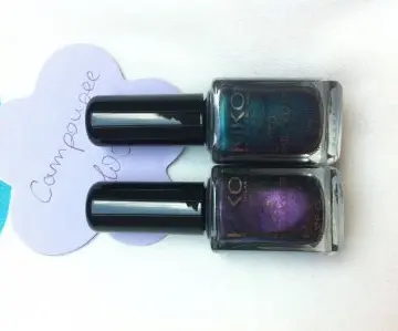 Deux vernis KIKO laser, KIKO