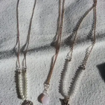 Lot de 3 colliers, La Halle