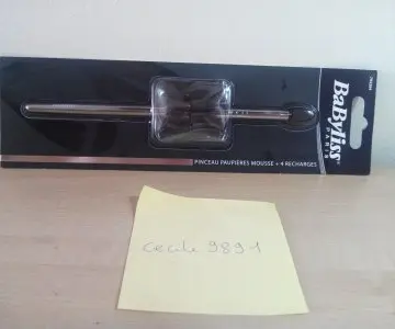 Pinceau paupières mousse + 4 recharges, Babyliss