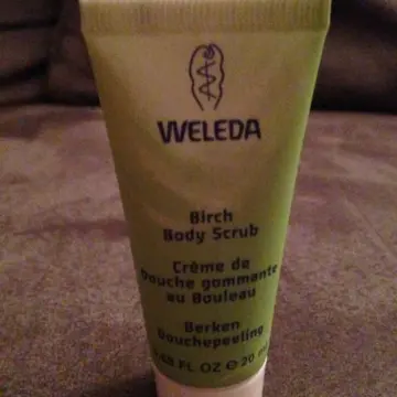 crème de douche, Weleda