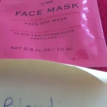 Face mask, H&M