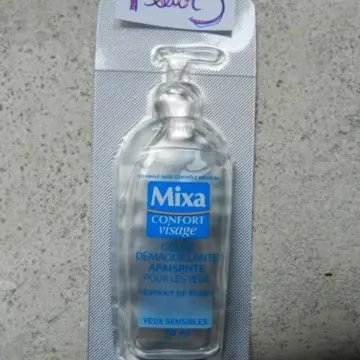Gélée démaquillante apaisante pour les yeux, Mixa