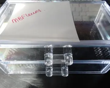 rangement transparent 2 tirroirs, Inconnue