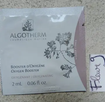 Booster d'oxygène, Algotherm