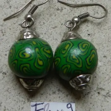 Boucles d'oreilles pâte fimo, Inconnue