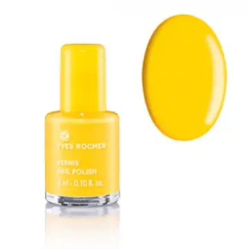 mini vernis jaune, Yves Rocher