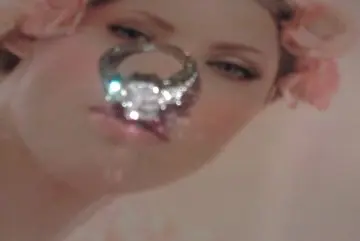 bague en strass, Claire's