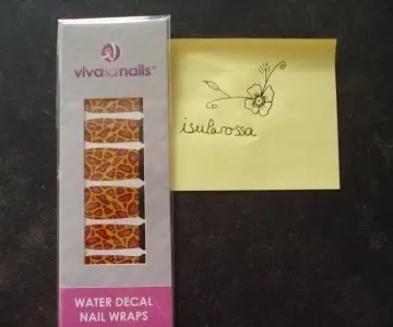 Water Decal, Viva la Nails